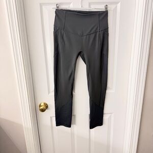 Lululemon High-Waist dark green leggings size 6